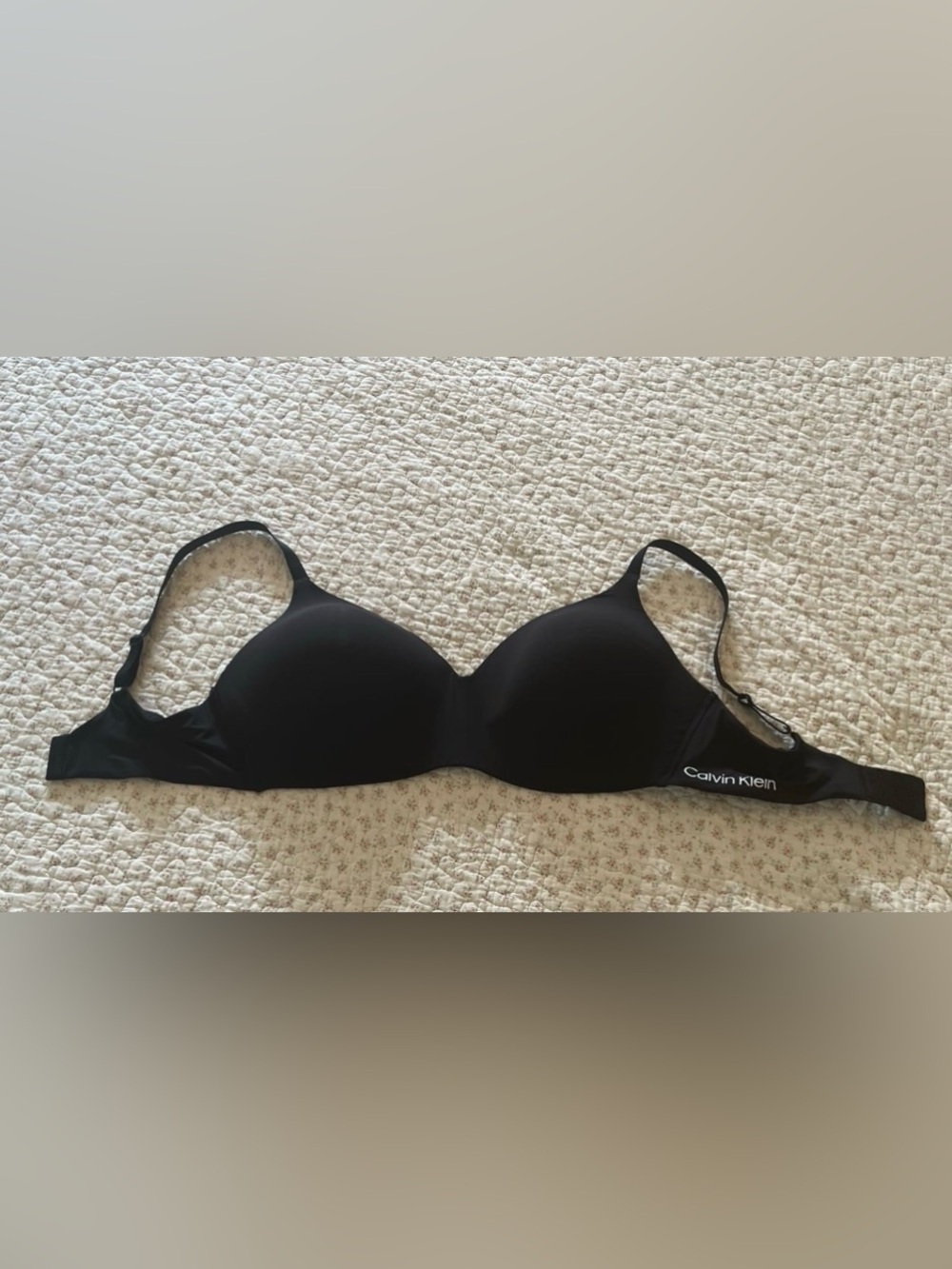 Calvin Klein black bra large nwot